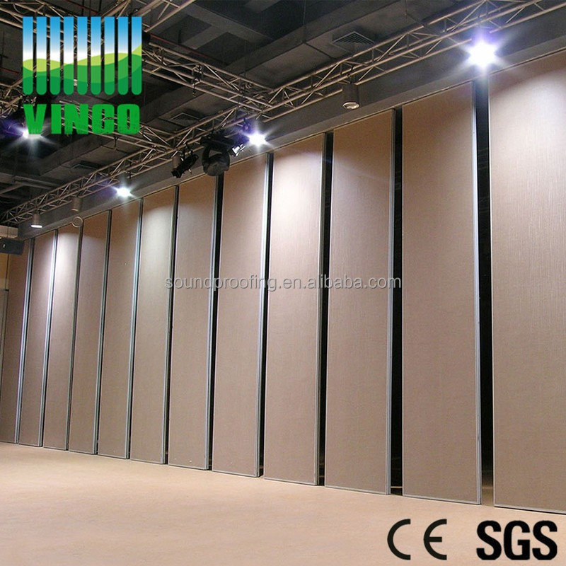 Excellent acoustic design Sliding wall panels exterior used office room dividers