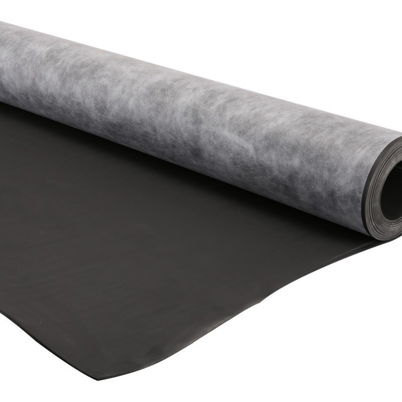 3mm thickness high density black mass loaded vinyl suitable for meeting room