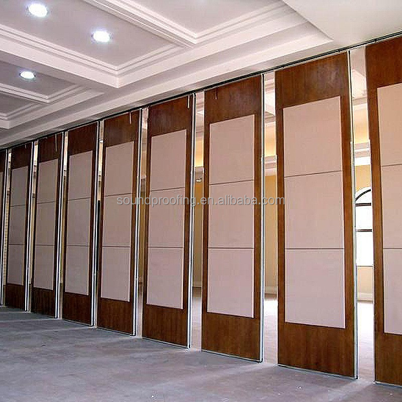 Excellent acoustic design Sliding wall panels exterior used office room dividers