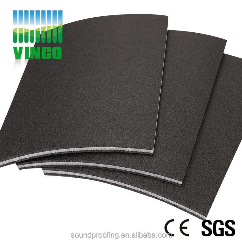 Ground Damping Rubber soundproof sound insulation materials tiles Architectural Design Materials and Floor Mats