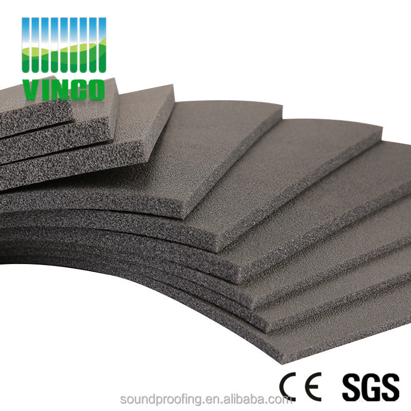 gym acoustic panel xpe mat polymers soundproof pad shock absorber and deaden floor mats