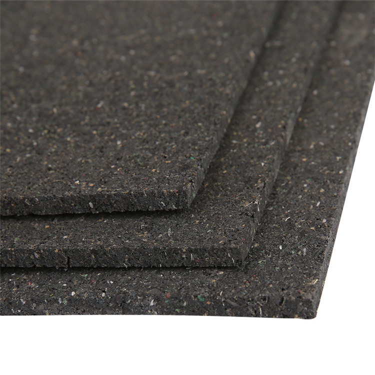 5mm/10mm Sound Absorbing Mats and rubber shock damping mat acoustic floor insulation