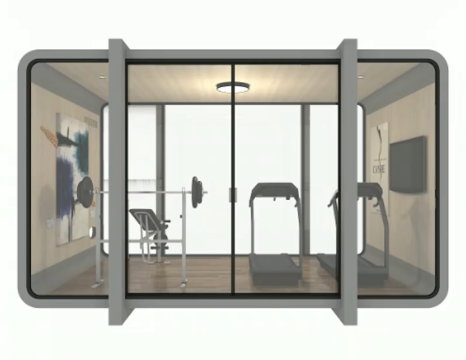 portable soundproof booth Office private booth work soundproof booth closed acoustic office pod