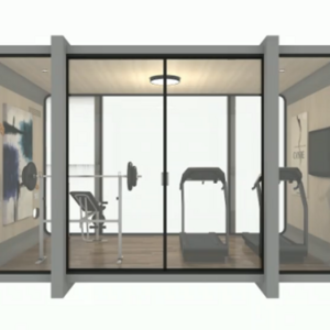 portable soundproof booth Office private booth work soundproof booth closed acoustic office pod