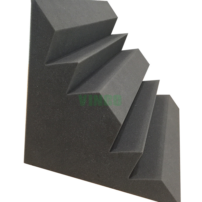 High absorption Sound-Absorbing Foam low price hiah quality Bass Trap with studio sound proof