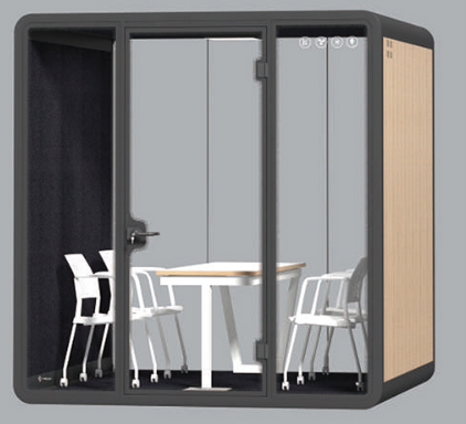 portable soundproof booth Office private booth work soundproof booth closed acoustic office pod