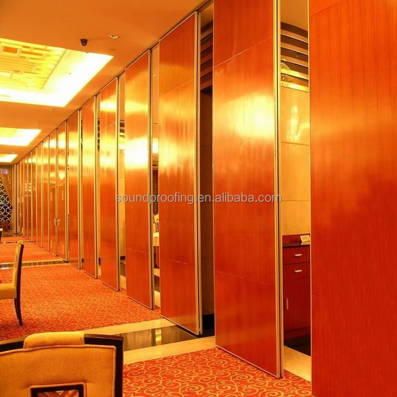 Excellent acoustic design Sliding wall panels exterior used office room dividers