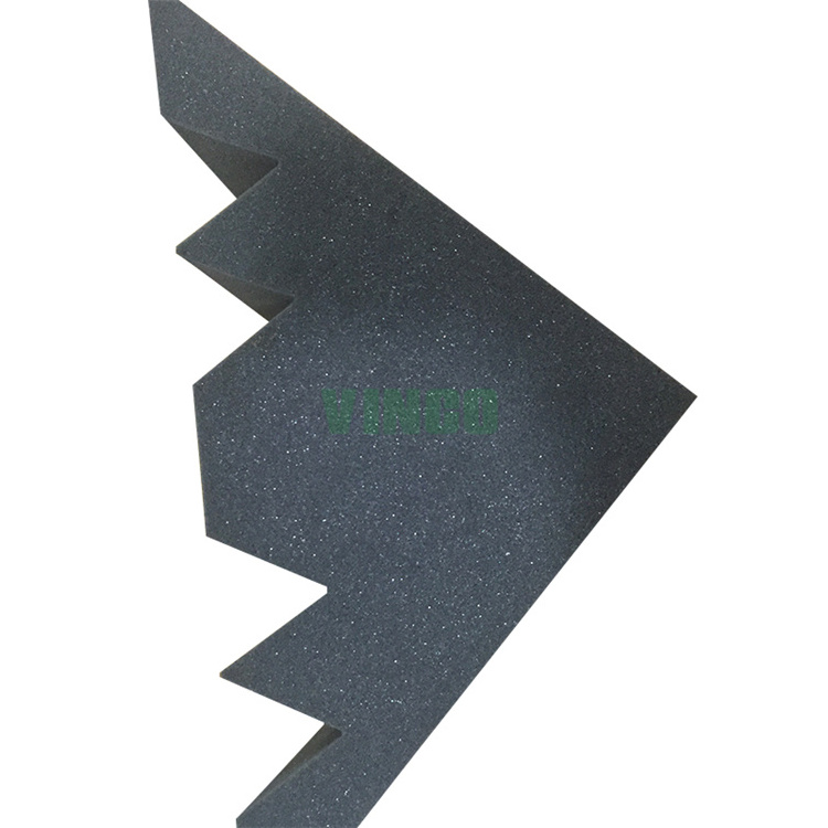 High absorption Sound-Absorbing Foam low price hiah quality Bass Trap with studio sound proof