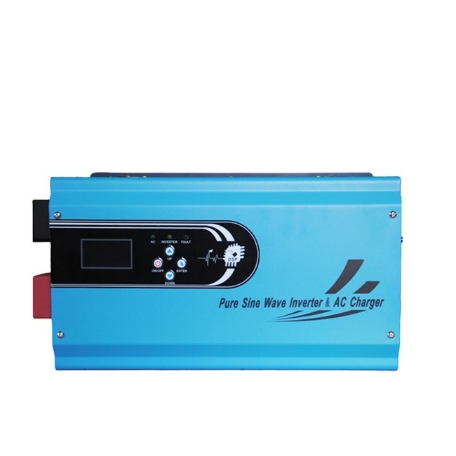 New Low Frequency Pure Sine Wave Inverter UPS Instant Switching 12v 24v DC to 220V AC 6000W micro inverter 600w