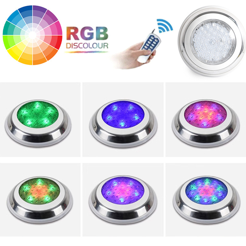 RGB Underwater Lamp 304 stainless steel Pool Light 6W9W12W AC12V Outdoor Spotlight Waterproof Swimming Pool LED