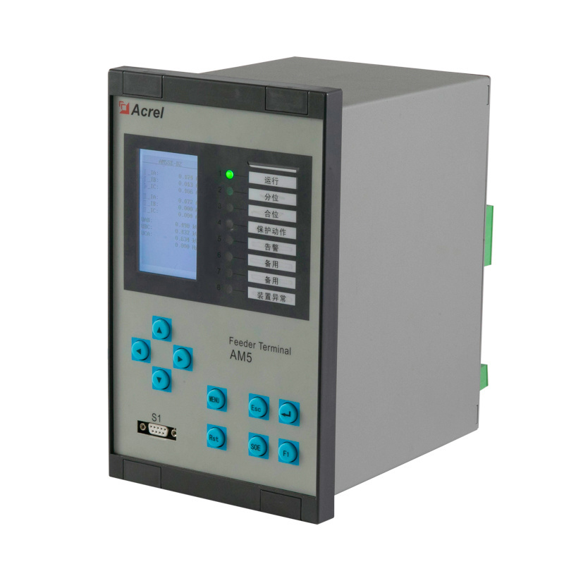 Acrel AM5SE-F Medium Voltage Protection Relay 35kV Feeder Terminal Line protection in Centrally Installed Switchgear