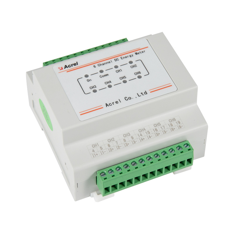 Multi Circuit Energy Meter for BTS with 6 Channels Monitoring -48VDC for Telecom Base Station AMC16-DETT Acrel Brand