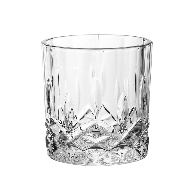 Reihey Customized Glass Engraved Gorgeous Lead-free Crystal Glassware Whiskey Glass Set With Decor Box