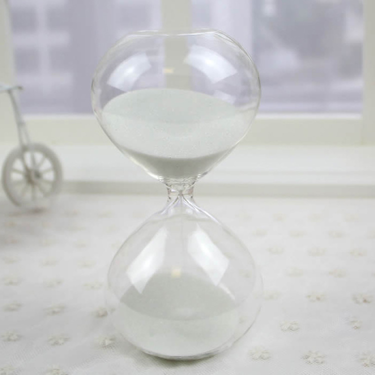 Hourglasses Sand Timer 60 Minutes Factory Direct Sell Big Hourglass 1 Hour Desk Timer for Productivity Sand Crystal Glass