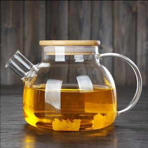 1000ml Glass Teapot withLid  Removable Infuser Stovetop Safe Tea Kettle Blooming and Loose Leaf Tea Maker