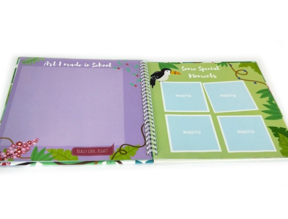 Custom Printed Baby Shower Gift Guestbook recordable Baby Journal Memory Book