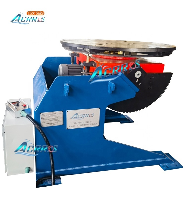 AWP-1TON Heavy Duty Automatic Welding Positioner 1Ton Welding Rotary Table Price