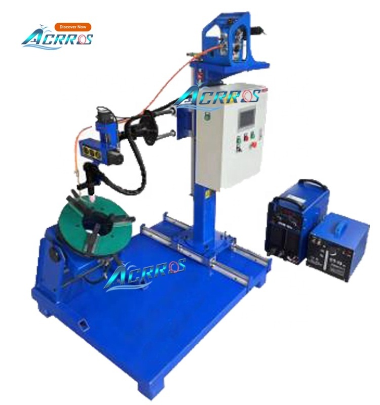 Pipe Flange Argon Arc Automatic Welding Automatic Wire Filling Welding Positioner Automatic Wire Feeding Welding Gun Fixed Frame