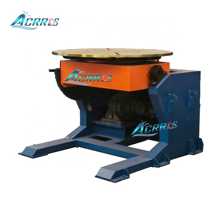 China Heavy duty Welding Positioner 5Ton Automatic Welding Rotary Table price