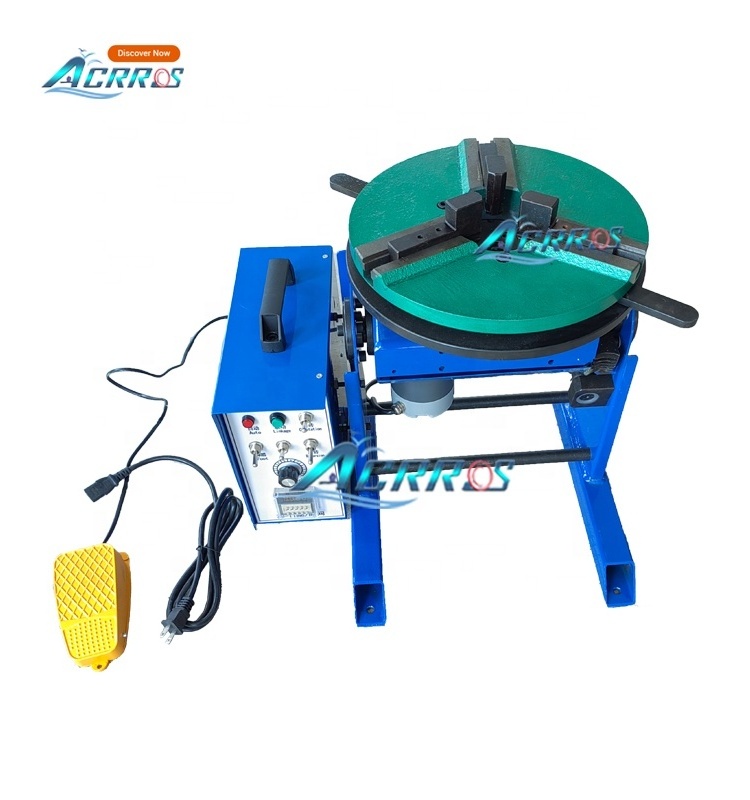 co2 tig Welder 30Kg Welding Positioner Turntable with wp200 chuck