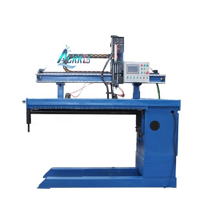 Automatic linear seam tank orbital straight seam welding machine with torch oscillator