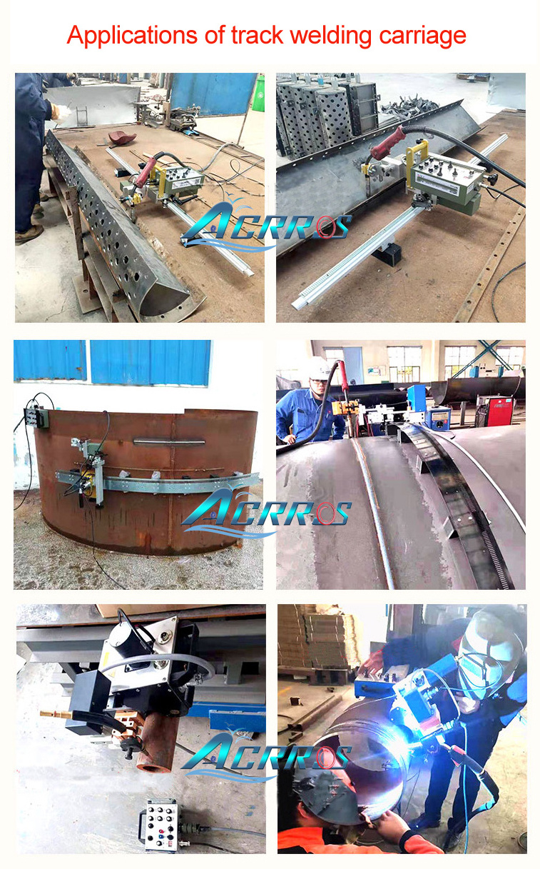 Automatic welding carriage auto tank weld tractor torch weaver