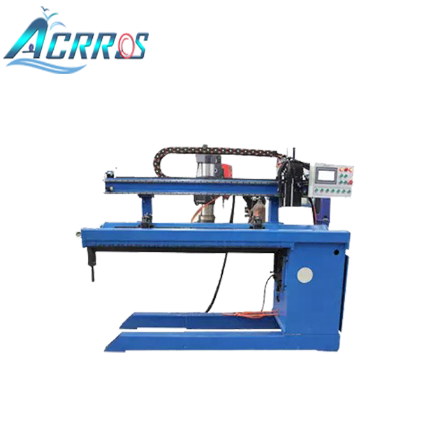 factory ZF-1000 Longitudinal welding machine/straight seam welding equipment/argon arc steel drum barrel welder