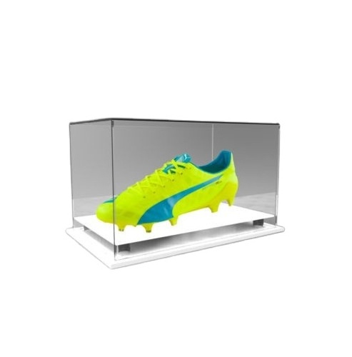 ACC Custom Transparent Acrylic display box shoe storage case With Led light Factory Wholesale