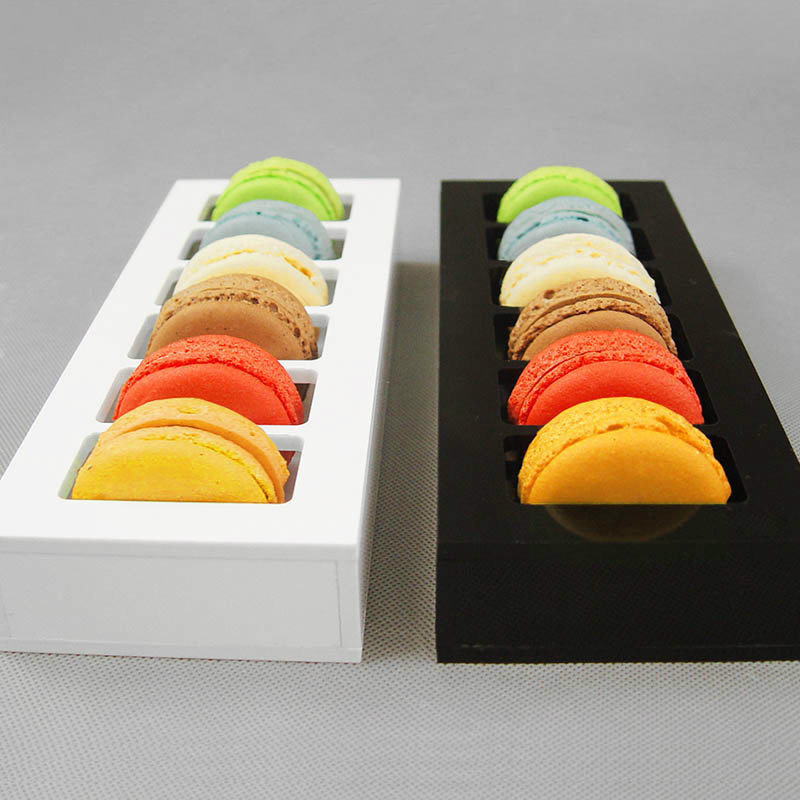 Custom Acrylic Macaron Display Tray Plastic Macaron Tray