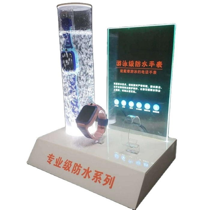 clear acrylic waterproof test display stand with Acrylic Pocket Watch Display Stand Waterproof Wrist Watch Display Rack