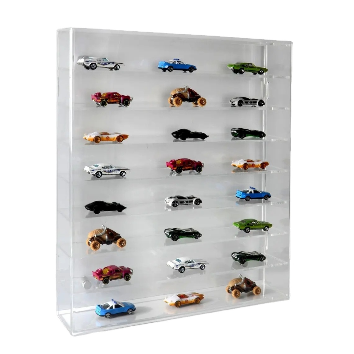 1:64 Die Cast Display Case Acrylic Display Wall Frame Die Cast Acrylic Die Cast Car Display Case