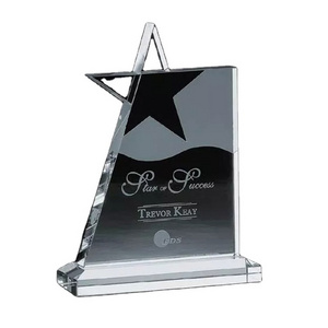 Custom Design Models Acrylic Trophy Glass Crystal Awards Design