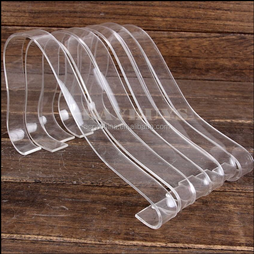 Acrylic Plastic Shoe / Boot Form Display Stand Shaper / Inserts