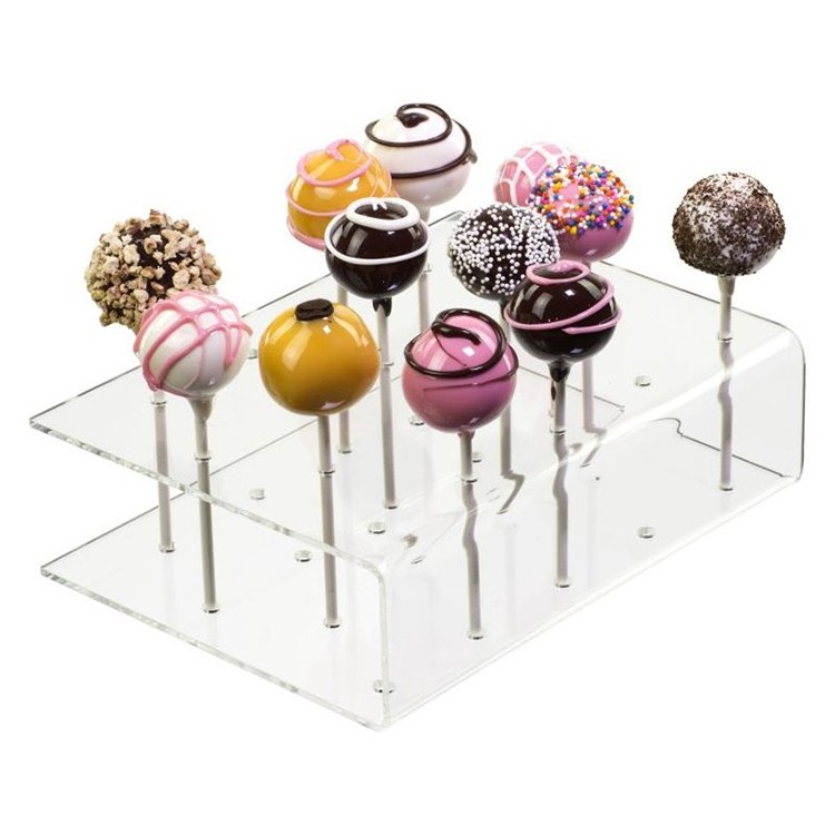 Custom Acrylic Cake Pop Display Stand Holder Lollipop Display Rack