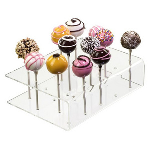 Custom Acrylic Cake Pop Display Stand Holder Lollipop Display Rack