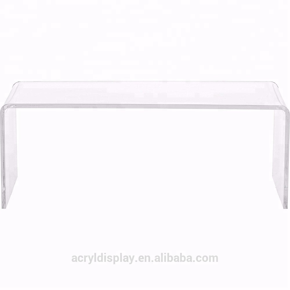 High Quality Clear Acrylic Coffee Table Rectangle Clear Acrylic Bed Tray Laptop Table