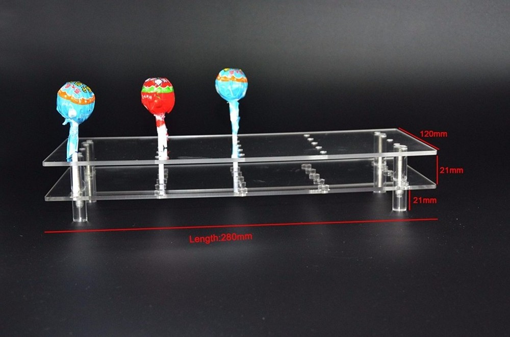 Custom Acrylic Cake Pop Display Stand Holder Lollipop Display Rack