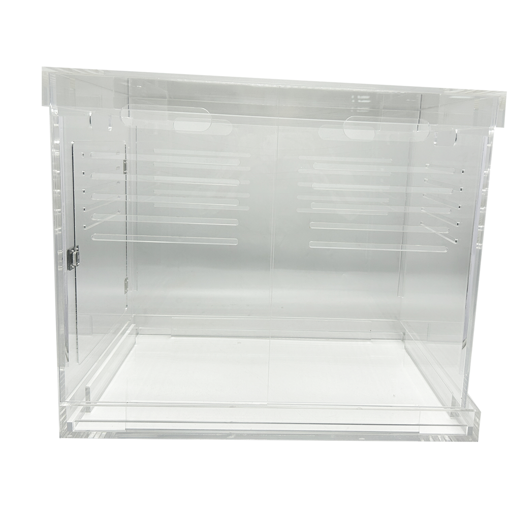 High Quality Wholesale acrylic pet cages carriers,snake reptile case display lizard cage