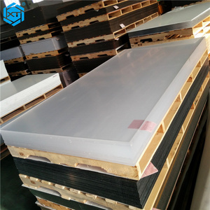 XINTAO 8x4 9mm Clear Cast Acrylic Sheets Plastic Sheet Moulding Decorative Foam Polyurethane Foam Board for Moulding 1.2g/cm3