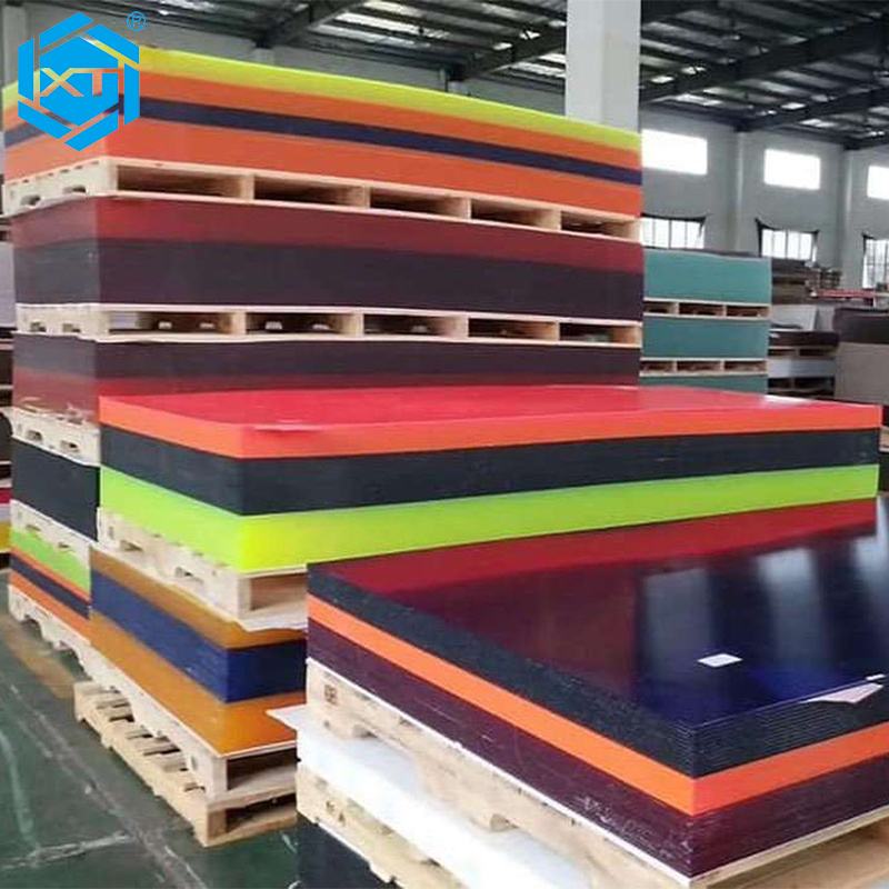 Cast Acrylic Sheet High Quality Matte Colored Double Colors 3mm Acrylic Sheet Black 4mm 1220*2440mm, 1220*1830mm or Customized