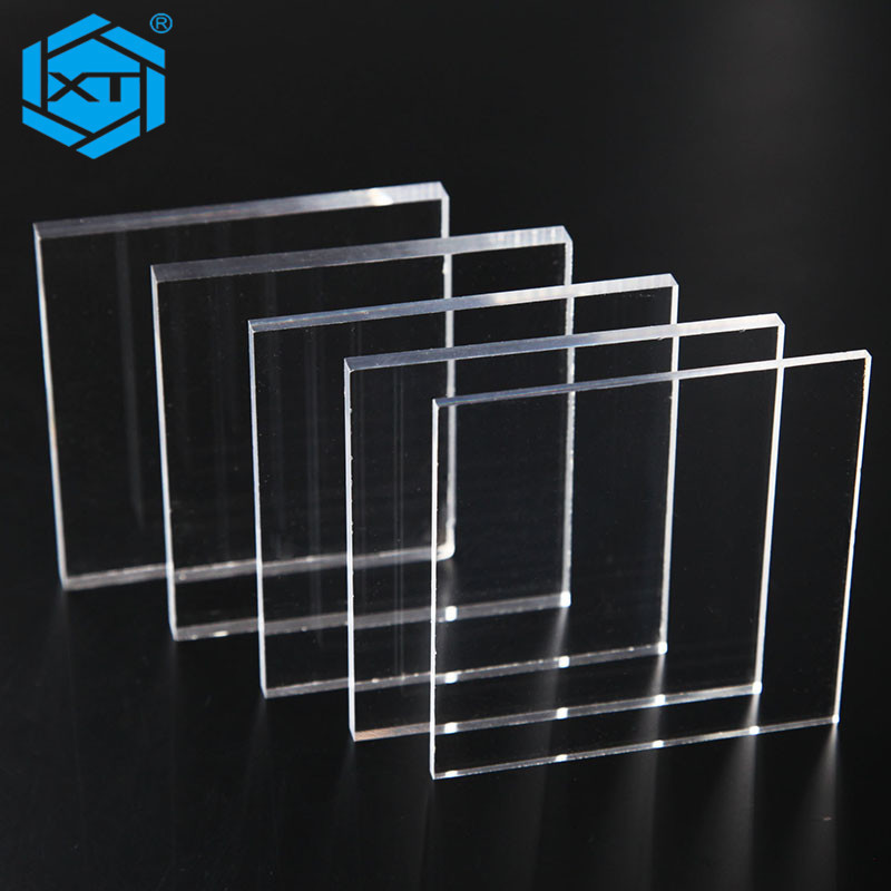 XINTAO Customize 100% Virgin MMA 1240 x 2460 4x8 ft Clear 1mm 3mm 8mm Clear Cast Acrylic Sheets Plexiglass Suppliers