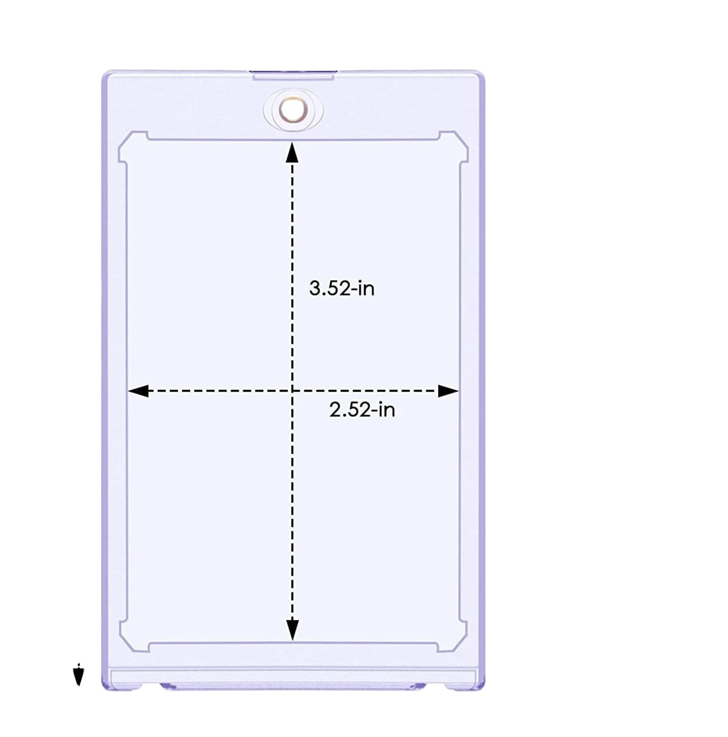 Best Price Board Game Cards Playing Card Standard Clear Magnetic Card Case