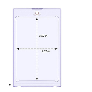 Best Price Board Game Cards Playing Card Standard Clear Magnetic Card Case