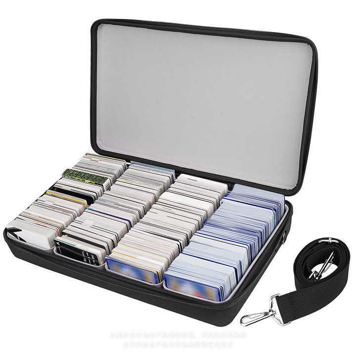 Large Trading Card Case Storage holder box with collection trading card For Display Only