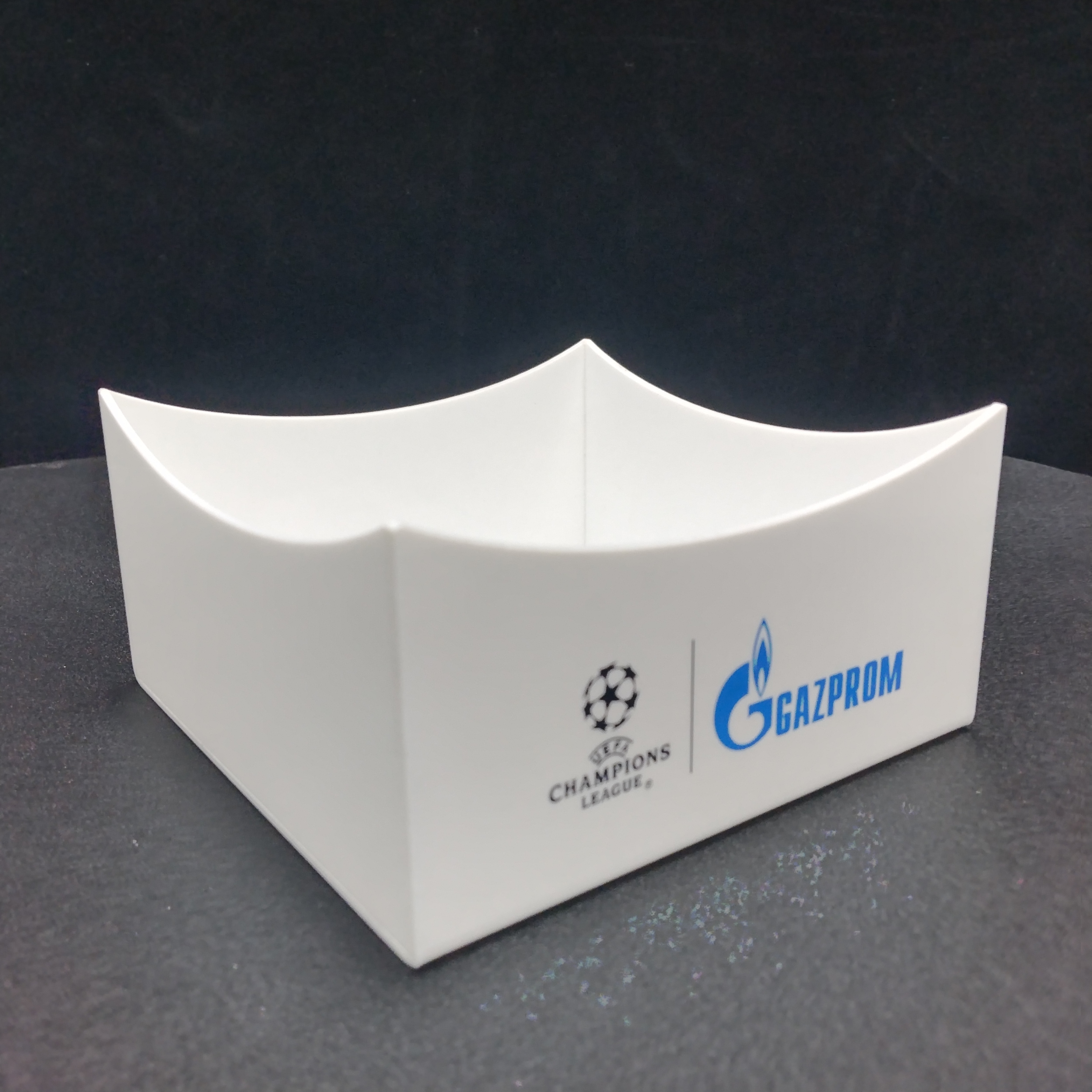 Factory Custom white acrylic box football display stand