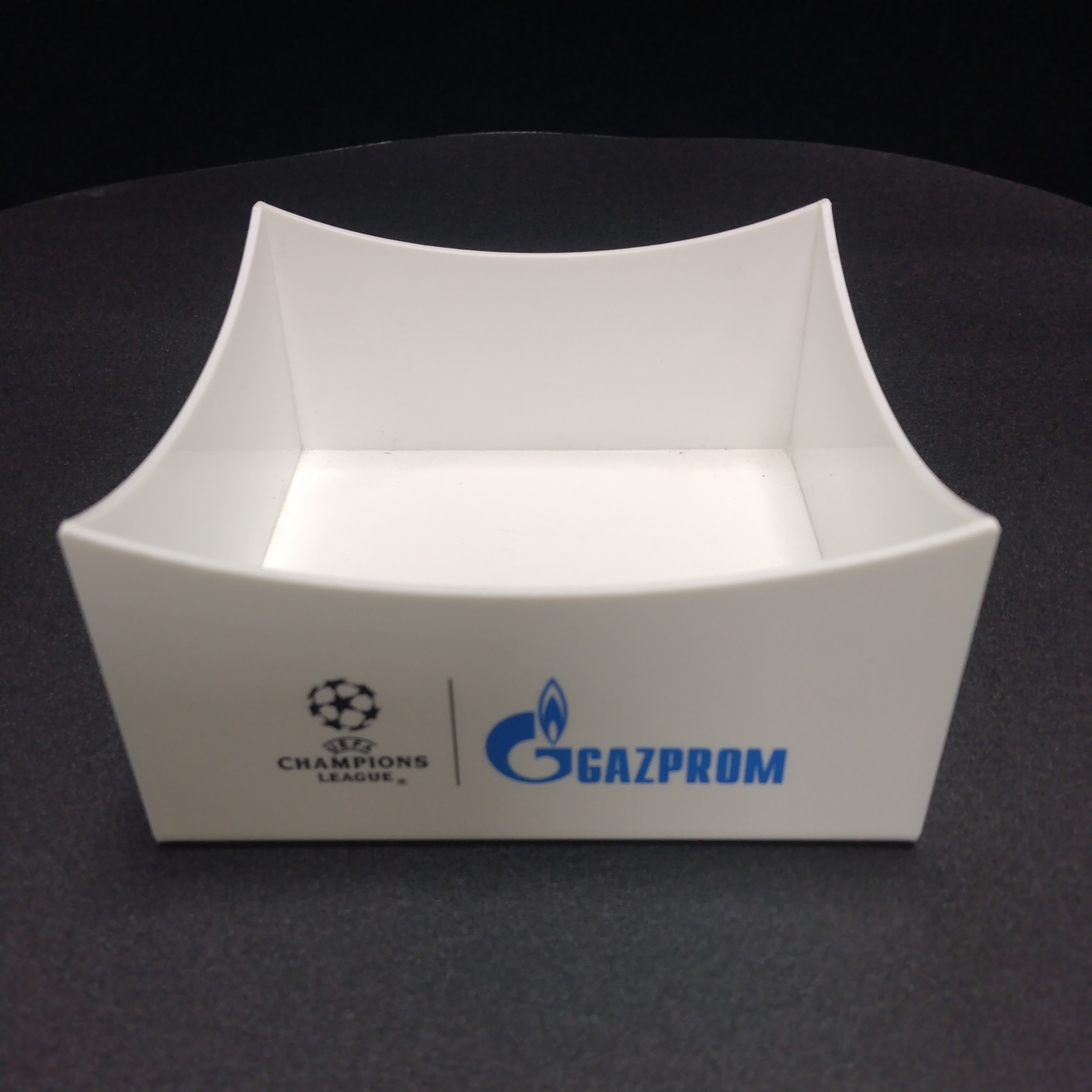 Factory Custom white acrylic box football display stand