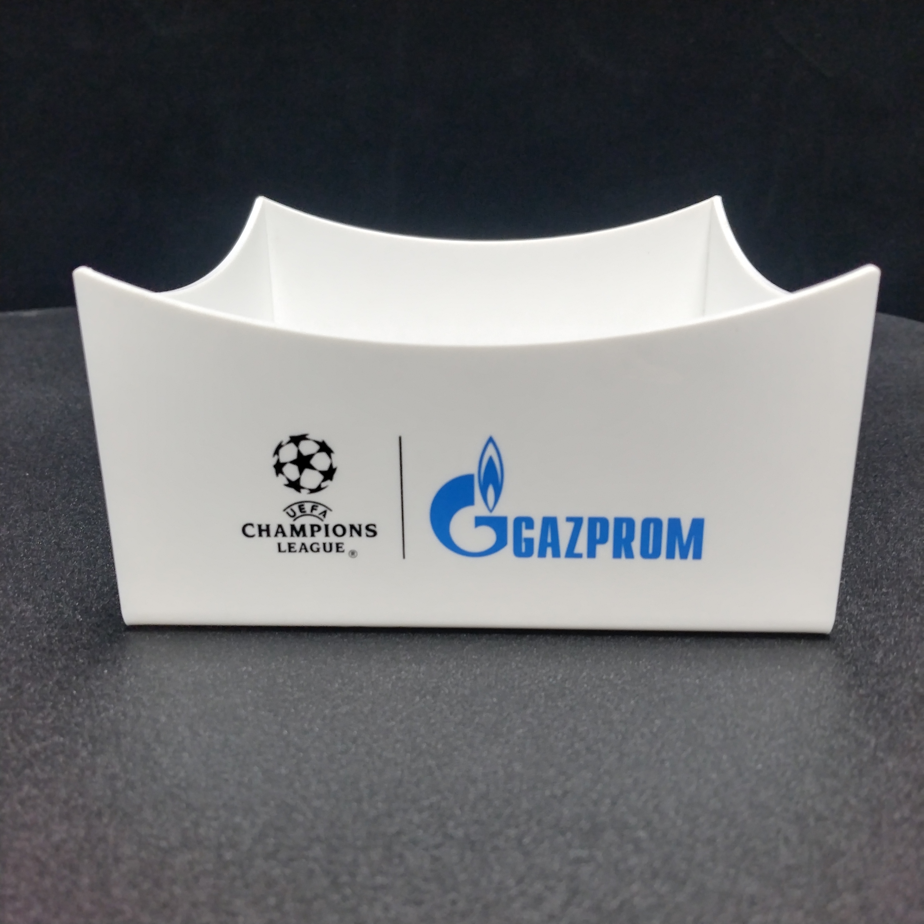 Factory Custom white acrylic box football display stand