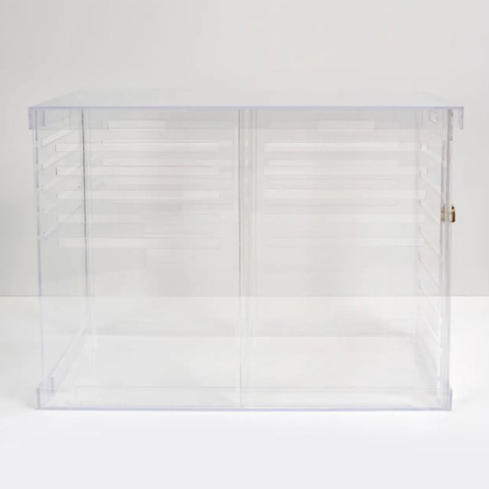 Clear Dog Crate Acrylic Customized Lucite Acrylic Dog Kennel