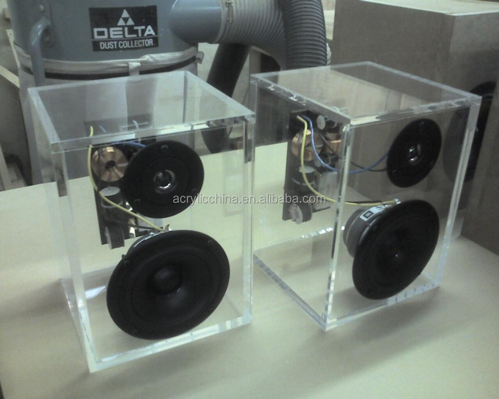 Acrylic speaker box