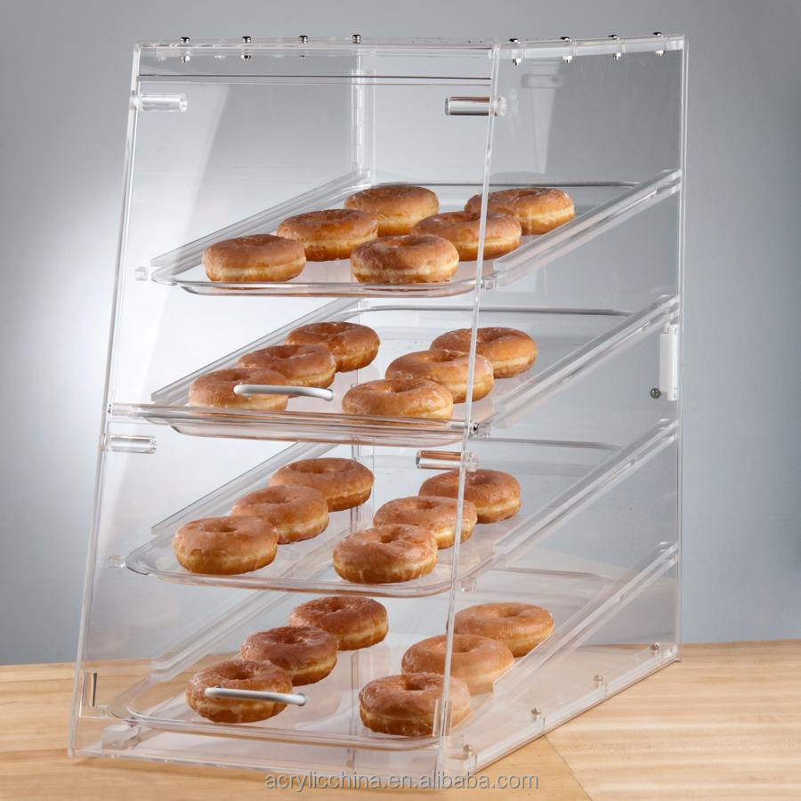 Clear acrylic cupcake/bread display case